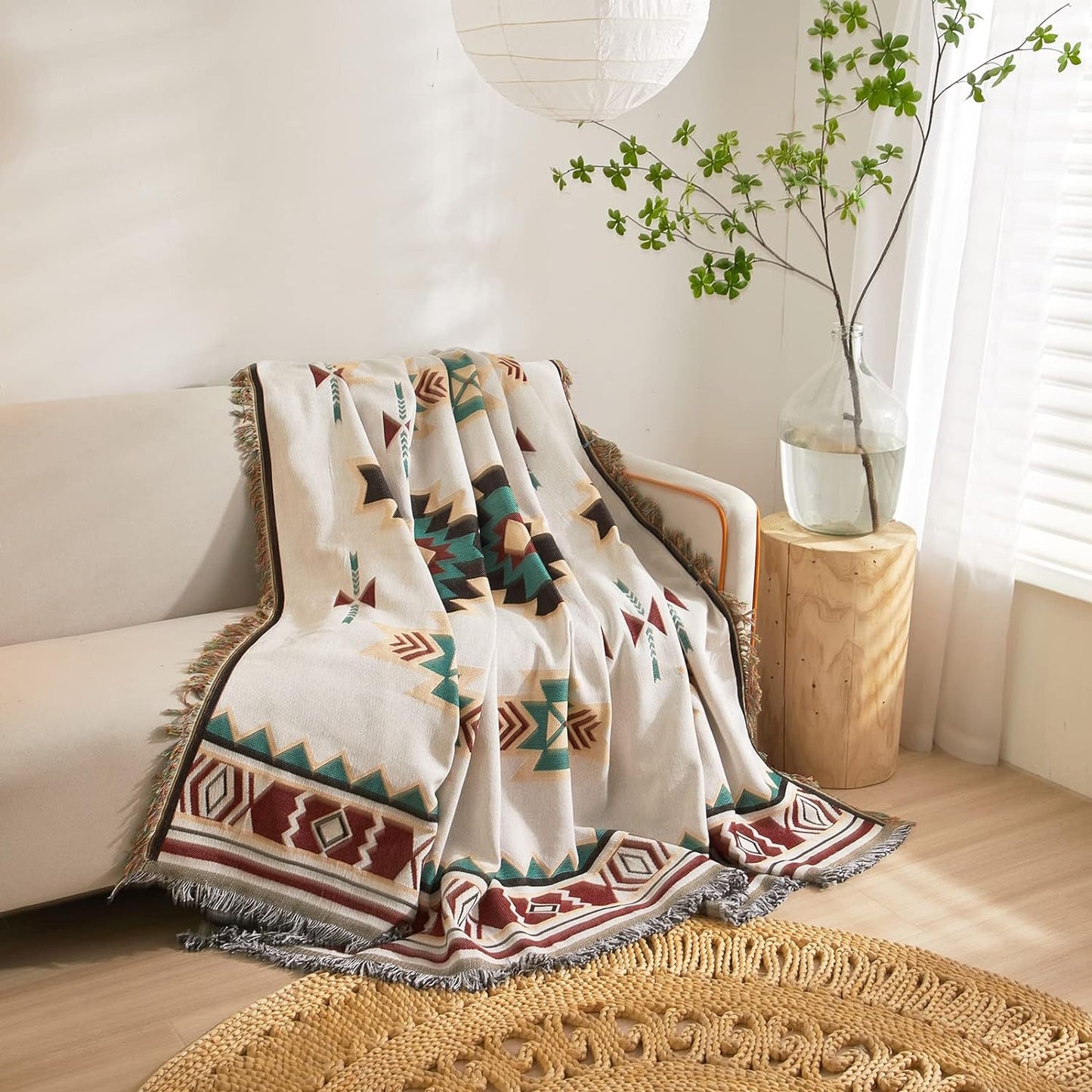 All-season Boho Home Decor Couch Sofa Cover Bed Blanket