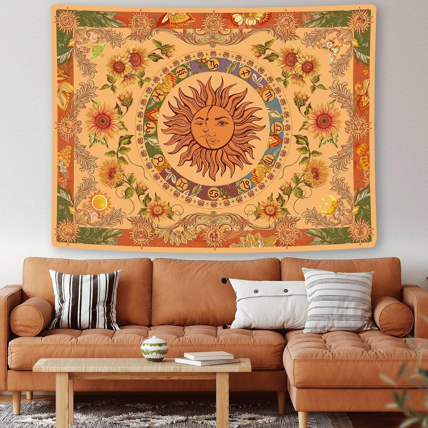 🔥Last Day 69% OFF - American Style Sun God Fortune Tapestry Boho Home Decor Blanket