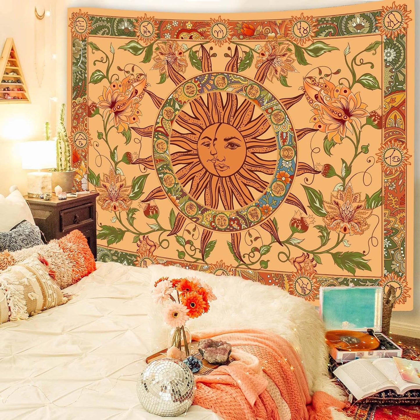 🔥Last Day 69% OFF - American Style Sun God Fortune Tapestry Boho Home Decor Blanket