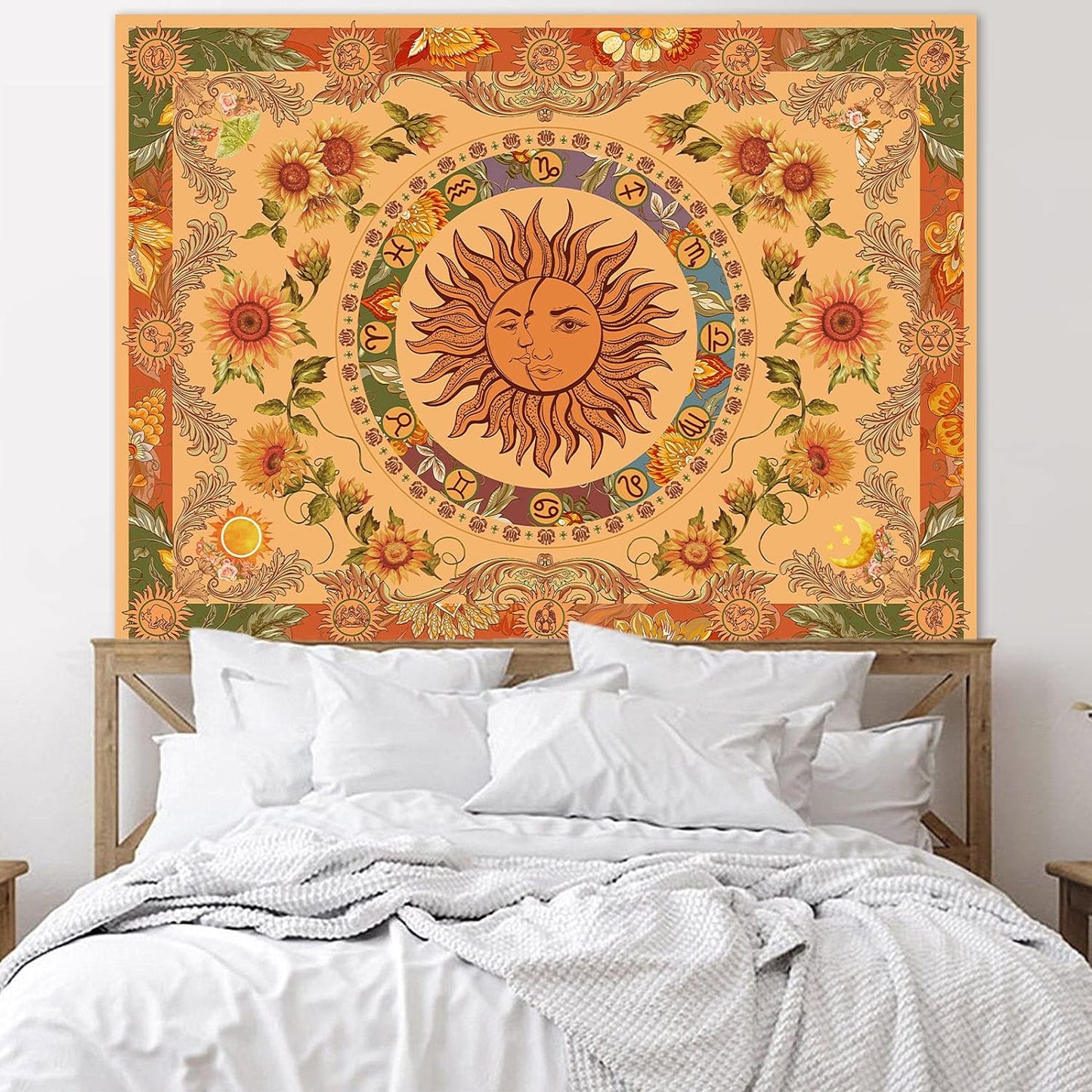 🔥Last Day 69% OFF - American Style Sun God Fortune Tapestry Boho Home Decor Blanket