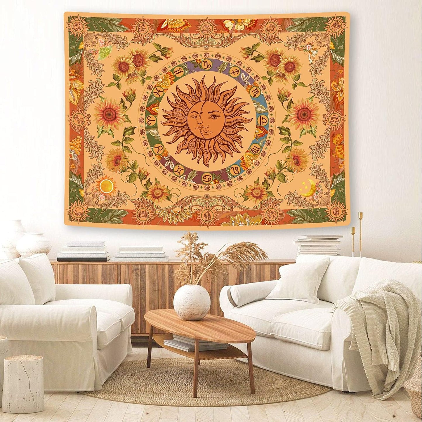 🔥Last Day 69% OFF - American Style Sun God Fortune Tapestry Boho Home Decor Blanket