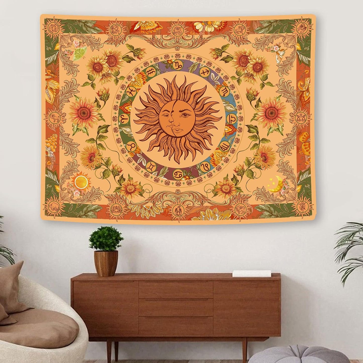 🔥Last Day 69% OFF - American Style Sun God Fortune Tapestry Boho Home Decor Blanket