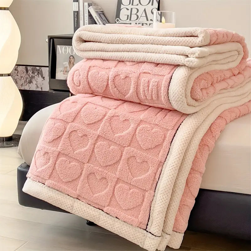 🔥Last Day 69% OFF - 2024 Fall/Winter A-Class Warm Baby Fleece Versatile Throw Blanket