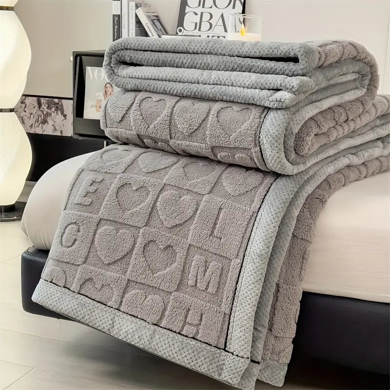 🔥Last Day 69% OFF - 2024 Fall/Winter A-Class Warm Baby Fleece Versatile Throw Blanket