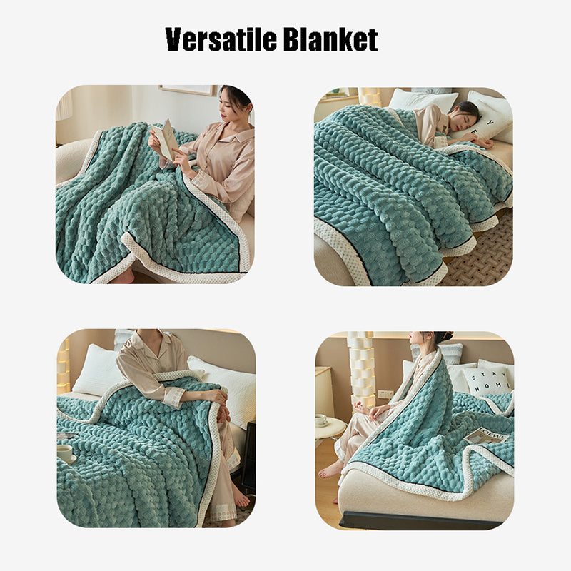 🔥Last Day 69% OFF - 2024 Fall/Winter A-Class Warm Baby Fleece Versatile Throw Blanket