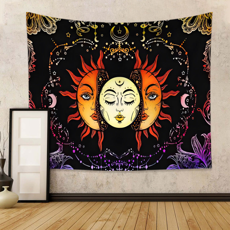 🔥Last Day 69% OFF - American Style Sun God Fortune Tapestry Boho Home Decor Blanket