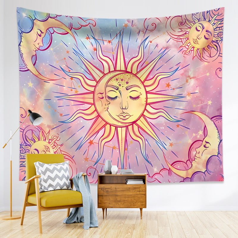 🔥Last Day 69% OFF - American Style Sun God Fortune Tapestry Boho Home Decor Blanket