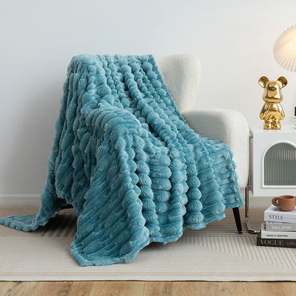 🔥Last Day 69% OFF - 2024 Fall/Winter Warm Plush Faux Fur Flannel Throw Blanket