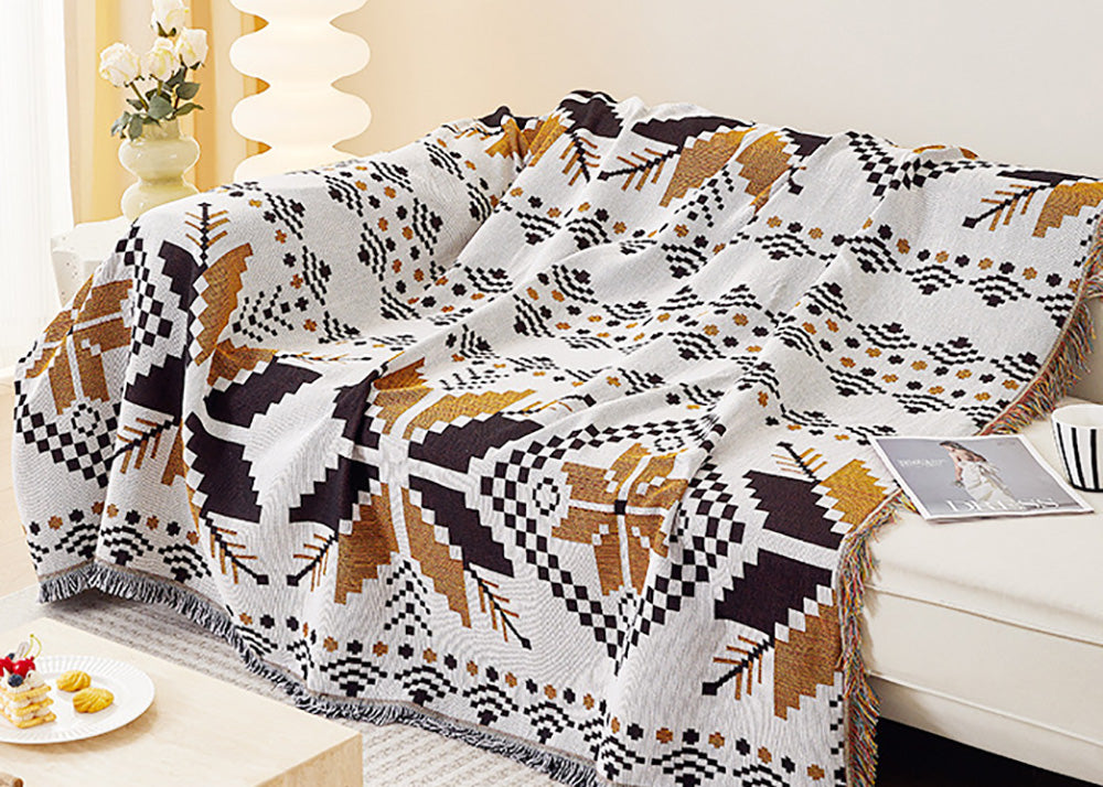 All-season Boho Home Decor Couch Sofa Cover Bed Blanket