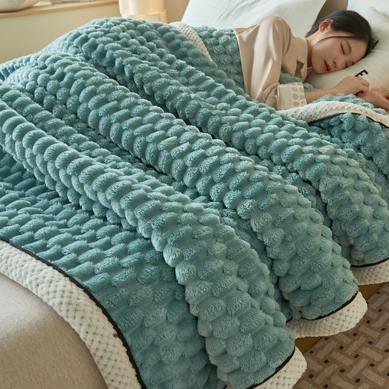 🔥Last Day 69% OFF - 2024 Fall/Winter A-Class Warm Baby Fleece Versatile Throw Blanket