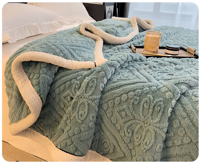 🔥Last Day 69% OFF - 2024 Fall/Winter A-Class Warm Baby Fleece Versatile Throw Blanket